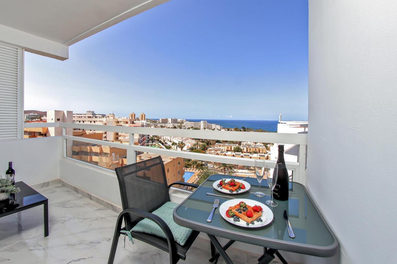 Modern Studio With A Sea View And Pool Access Ponderosa 801 Playa de las Americas  Zewnętrze zdjęcie